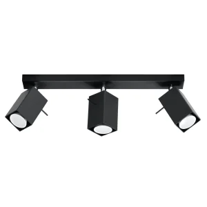 Plafondlamp MERIDA 3 zwart