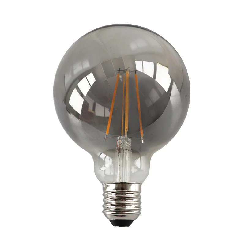 LIORA G95 - E27 LED gloeidraadlamp - 5W - 2200K - Dimmen mogelijk - Grijs - Afbeelding 3