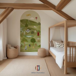 Atelier Florentine - Peel & Stick Muursticker - Lake District