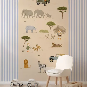 Atelier Florentine - Peel & Stick Muursticker - Safari