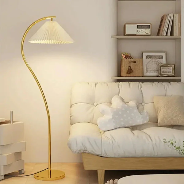 Moderne LED stoffen vloerlamp - Afbeelding 5