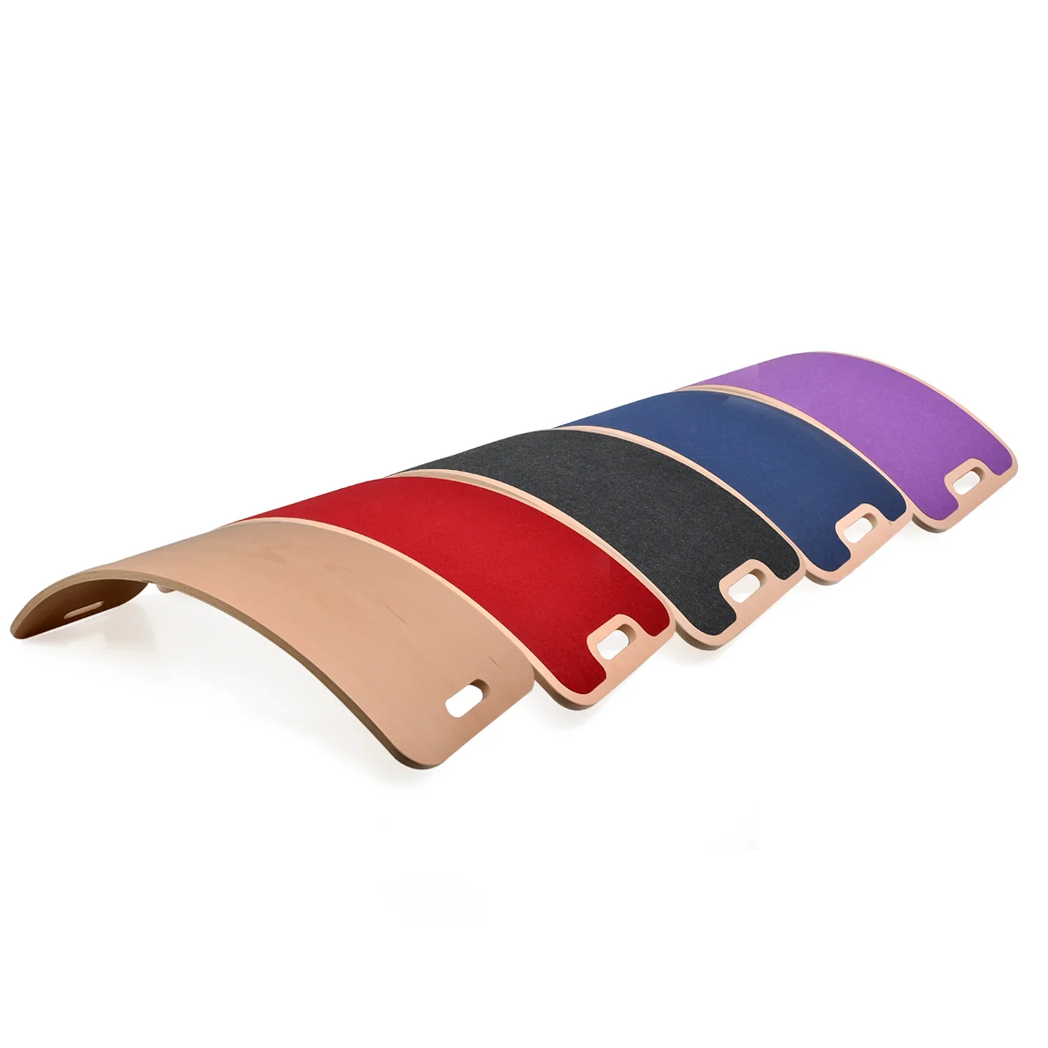 Curve Lab - Perfect Arc - Montessori Houten Balance Board met vilt - Afbeelding 8