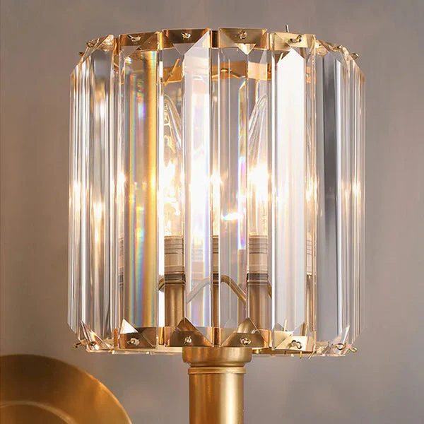 Vintage Luxe Kristallen Wandlamp - Afbeelding 6