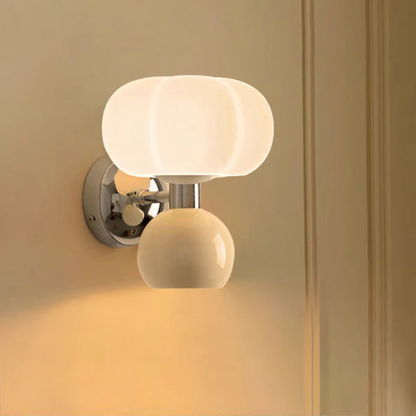 Moderne Led Wandlampen Crème - Afbeelding 9