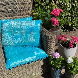 Sundar pallet/matraskussen blauw