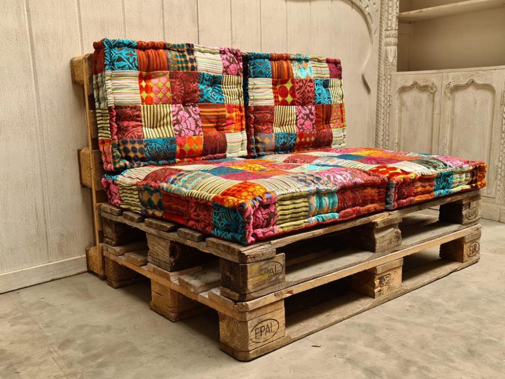 Oosterse palletkussens set Multi-Colour