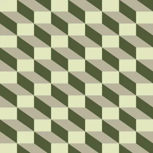 Behangstaal Rebel Walls - Filled Optic - Green