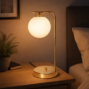 Tafellamp Industrieel ‘Golden’