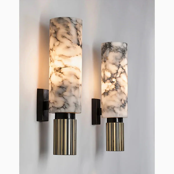 Luxe Marmeren Wandlamp Voor In Huis - Afbeelding 3