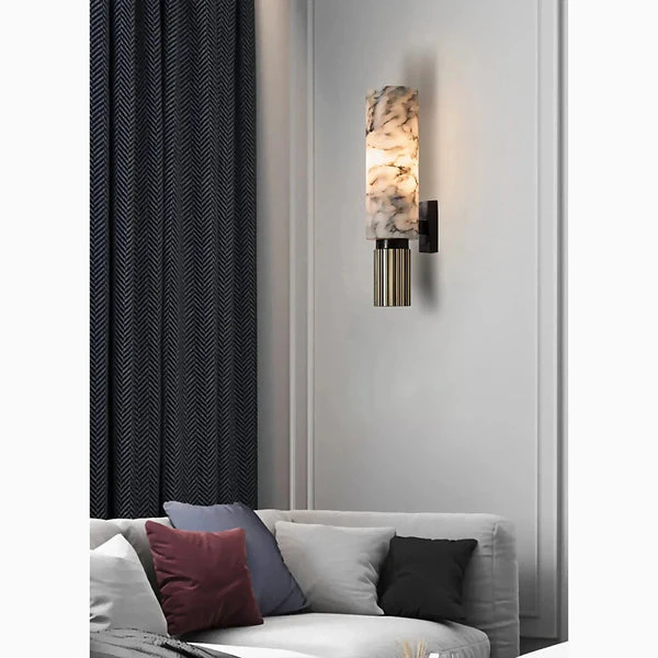 Luxe Marmeren Wandlamp Voor In Huis - Afbeelding 8