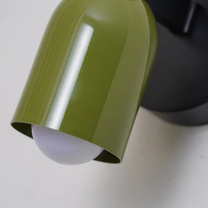 Vintage Dubbel Hoofd Creative Home Deco Wandlamp - Afbeelding 4