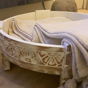 Oosters natural bijzettafeltje