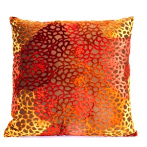 Oosters patchwork kussen tiger