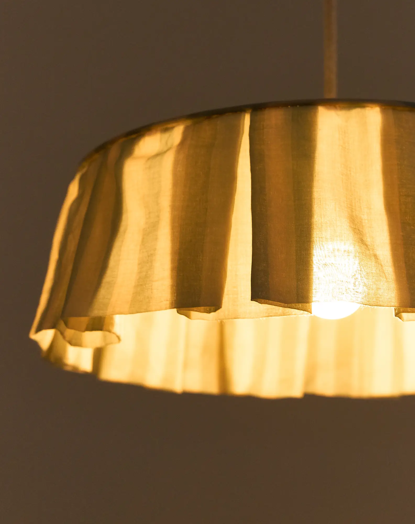 Nobodinoz - Vibes collectie - Lampenkap Turqouise Stripes diam. 40cm - Afbeelding 7